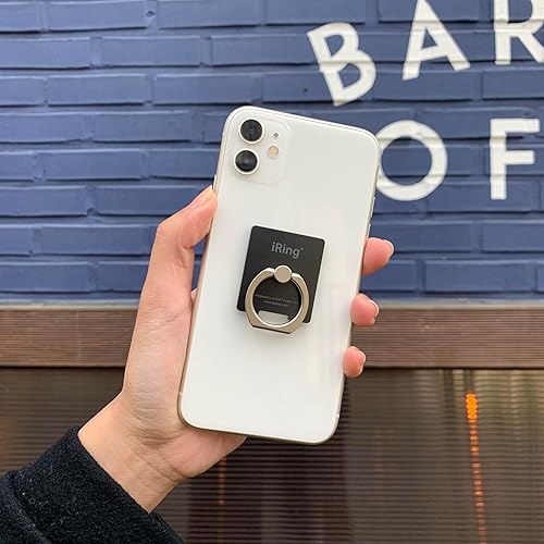 iRing Link, Made in Korea, Wireless Charging Friendly Phone Holder Cell  Phone Ring Grip Finger Holder and St