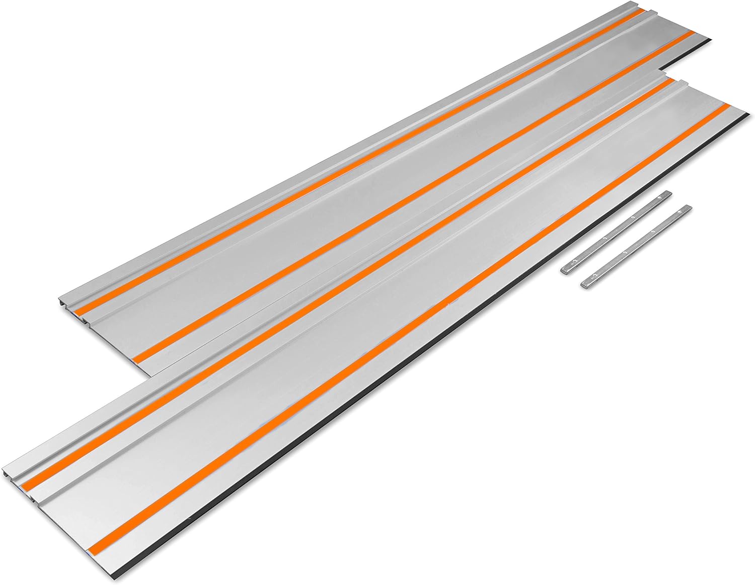 WEN 360502P 55Inch Track Saw Track Guide Rail with Adapters (2Pack)