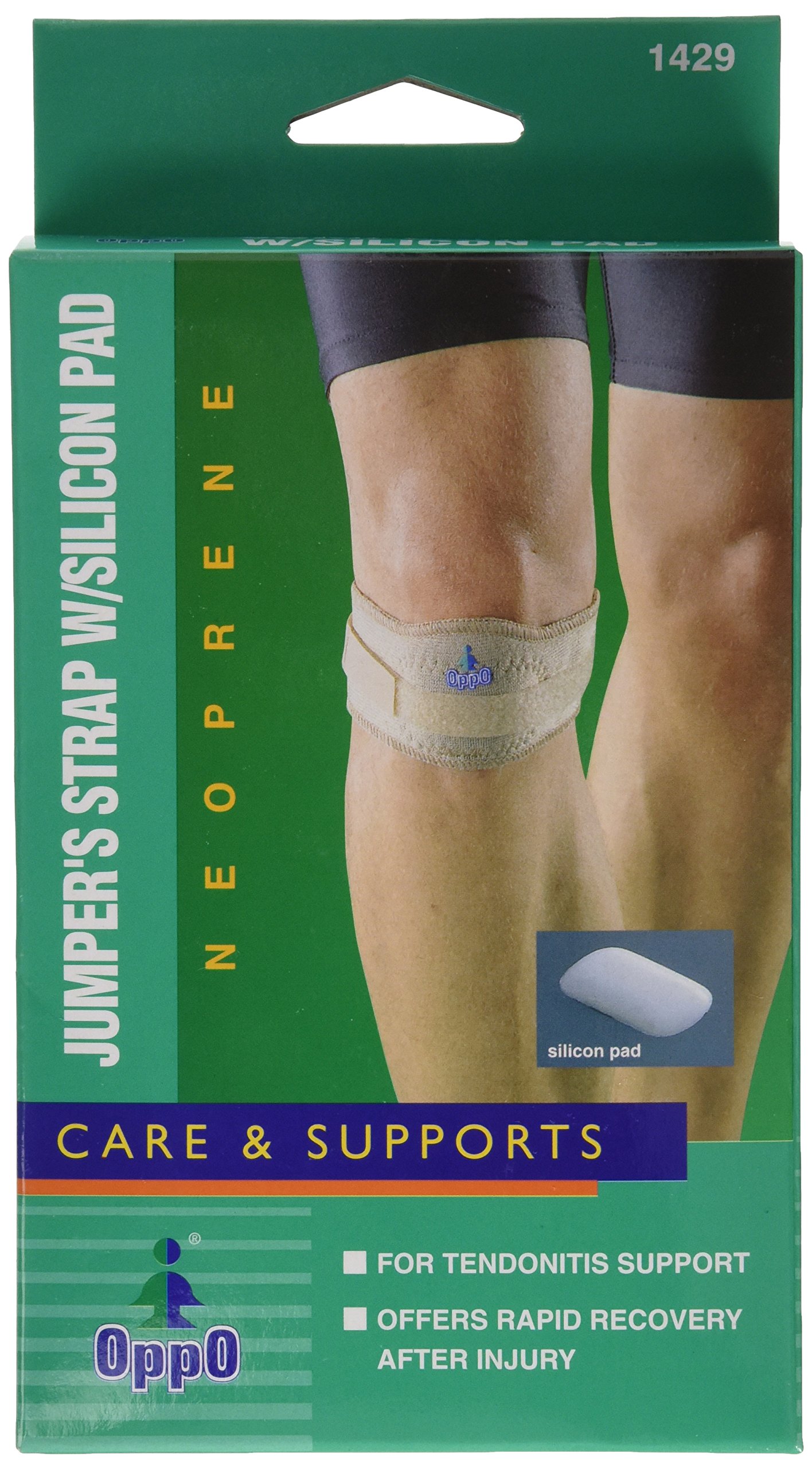 Patella Knee Band Strap with Silicon Pad for Enhanced Knee