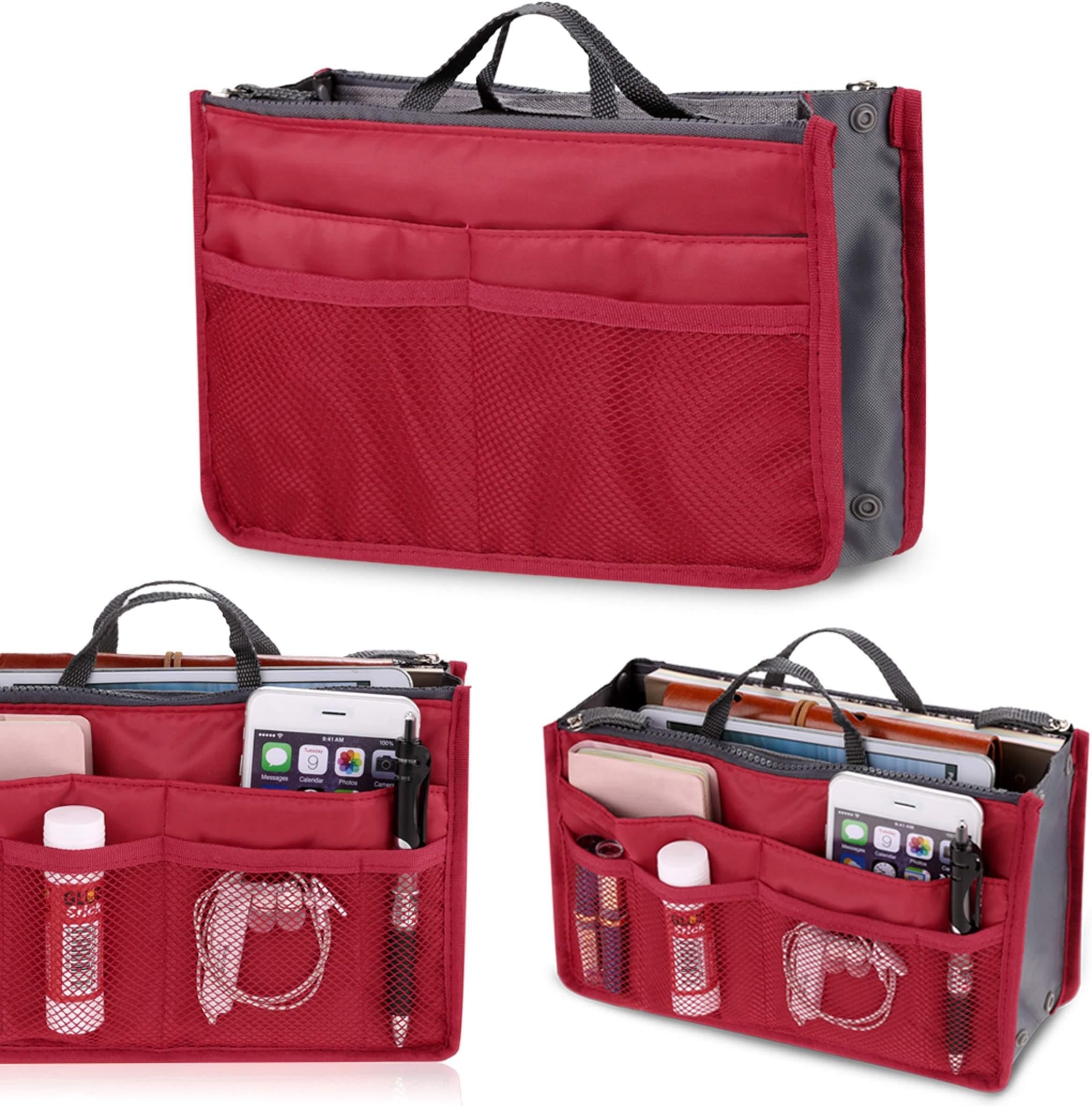 GuGio Handbag Organiser Travel Insert Purse Large Liner Organizer Tidy Bag