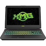 XMG P507-wxk PRO Gaming Laptop (15.6" Full HD 120Hz/5ms G-SYNC, GTX 1070, Intel Core i7-7700HQ, 16GB RAM, 256GB SSD NVMe, 1000GB HDD, ohne Betriebssystem) schwarz