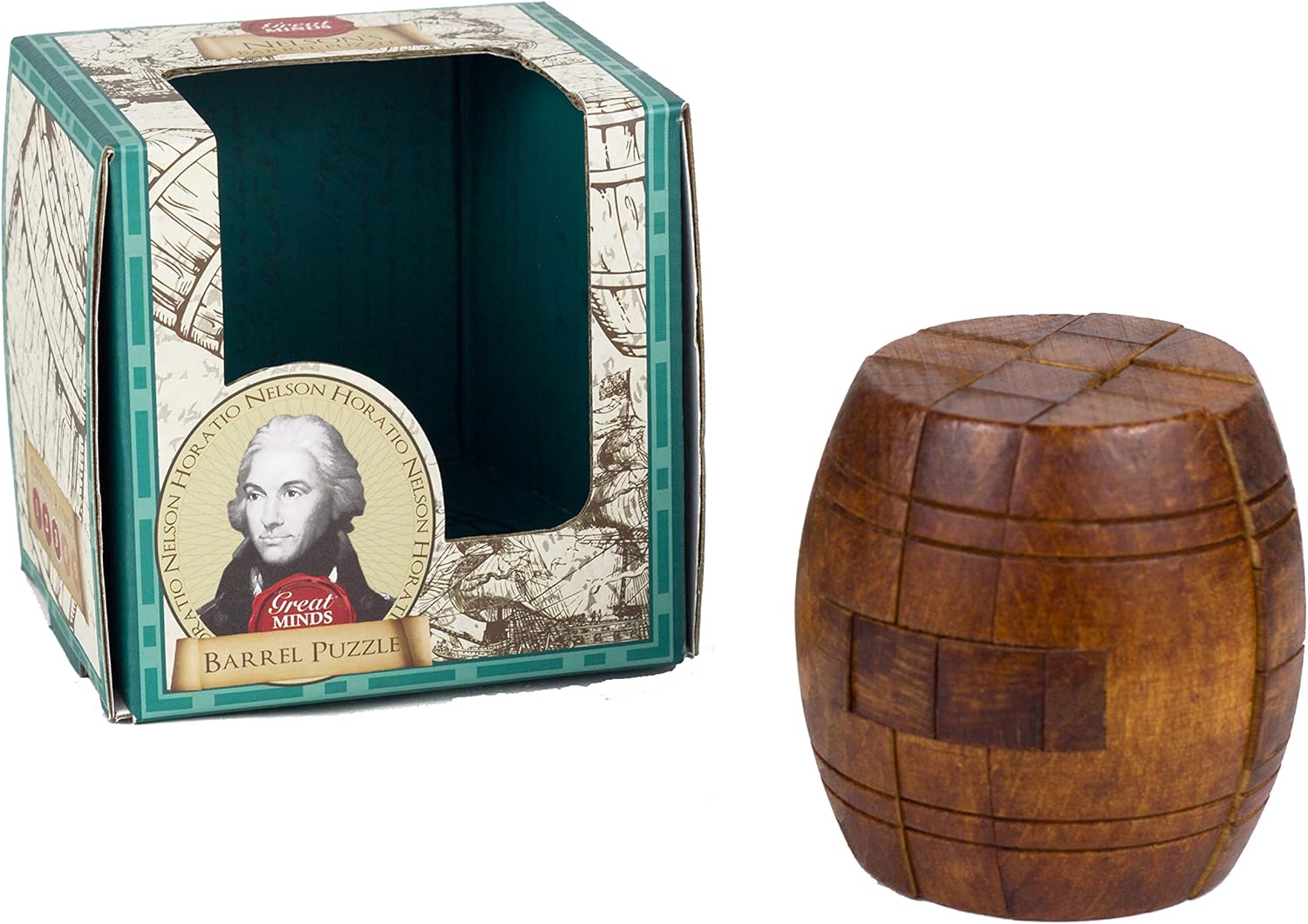 Professor Puzzle Nelson's Barrel Brain Teaser Puzzle High quality 3D