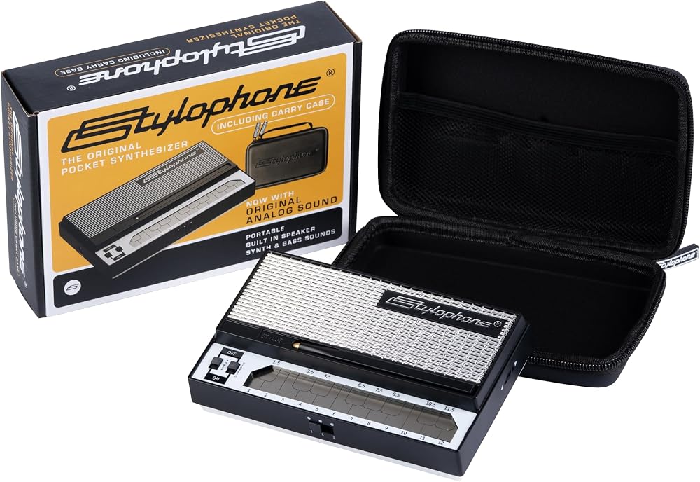 Stylophone S-1 The Original Pocket Synthesizer including Carry Case