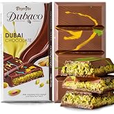 Beyoglu Dubaco Dubai Chocolate Bar Pistachio 7.05 Oz (Pack of 1), Luxury &amp; Premium Dubai Milk Chocolate Bar Filled with Pistachio Butter &amp; Shredded Knafeh Kadayif