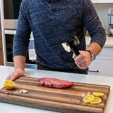 Kitchen Meat Tenderizer Heavy Duty Hammer Mallet Golden view 5