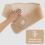 BABYGO 2 in 1 Pregnancy Belly Band Support Nude Plus Size Pelvic Belt view 4