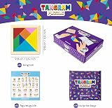 BONNYCO Tangram Puzzles for Kids 30 Pack Party Bag Fillers Unisex view 2