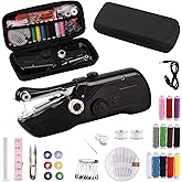 Handheld Sewing Machine, Easy to Use Portable Electric Mini Sewing Machines， Comes with a Complete Kit and a Storage Sewing Bag, Suitable for Home, Travel and DIY