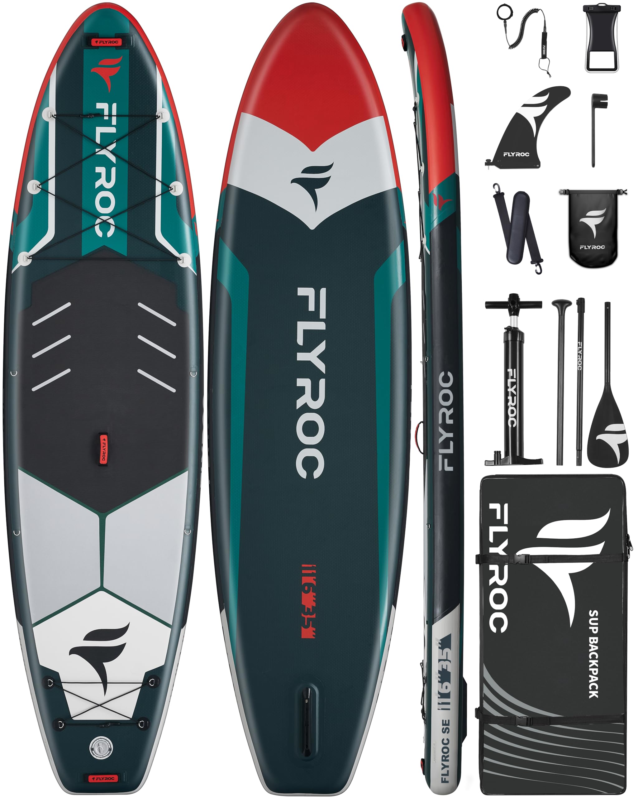 Mua 11'6x35'' Extra Wide Inflatable Paddle Board, Stand Up Paddle Board ...