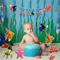 Findng Nmo Two Banner - Ocean Theme Party