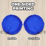 JJ PRIME Toy Storage Bag Large Foldable Play Mat Blue 150cm view 9