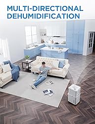 Midea Cube 20 Pint Dehumidifier for Basement, Up to
