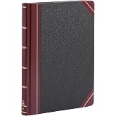 Boorum &amp; Pease 21300R Columnar Book,Record Ruled,300 Pages,10-3/8-Inch x8-1/8-Inch,Black
