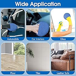 10 Pack Wax Applicator Pads, Microfiber Applicator