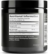 Toniiq CoQ10 400mg Ultra High Purity with MCT Oil 60 Veggie Capsules view 2