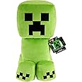 Mattel Minecraft Creeper Jumbo Plush Figure, Large 16-inch Soft Doll with Pixelated Design Inspired by The Video Game