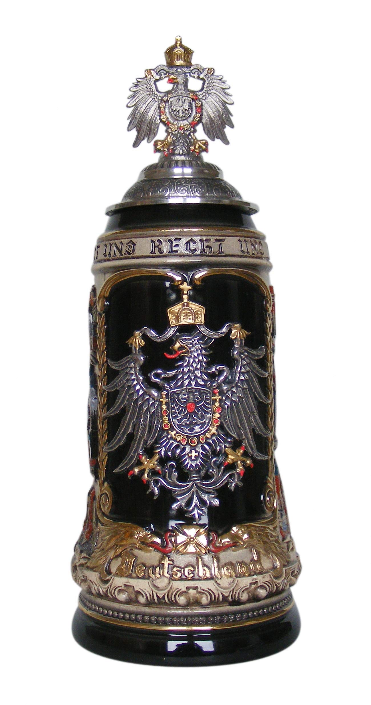 Zöller & Born German Beer Stein Cities 1 Liter tankard, Beer Mug ZO 1424/9009