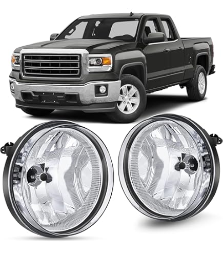 AUTOSAVER88 Headlight Assembly Compatible With 2007-2013 GMC Sierra 1500/07-14 GMC Sierra 2500HD 3500HD Clear Lens Chrome Housing With Amber Reflector