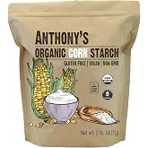 Anthony's Organic Corn Starch, Gluten-free, Vegan and Non-GMO