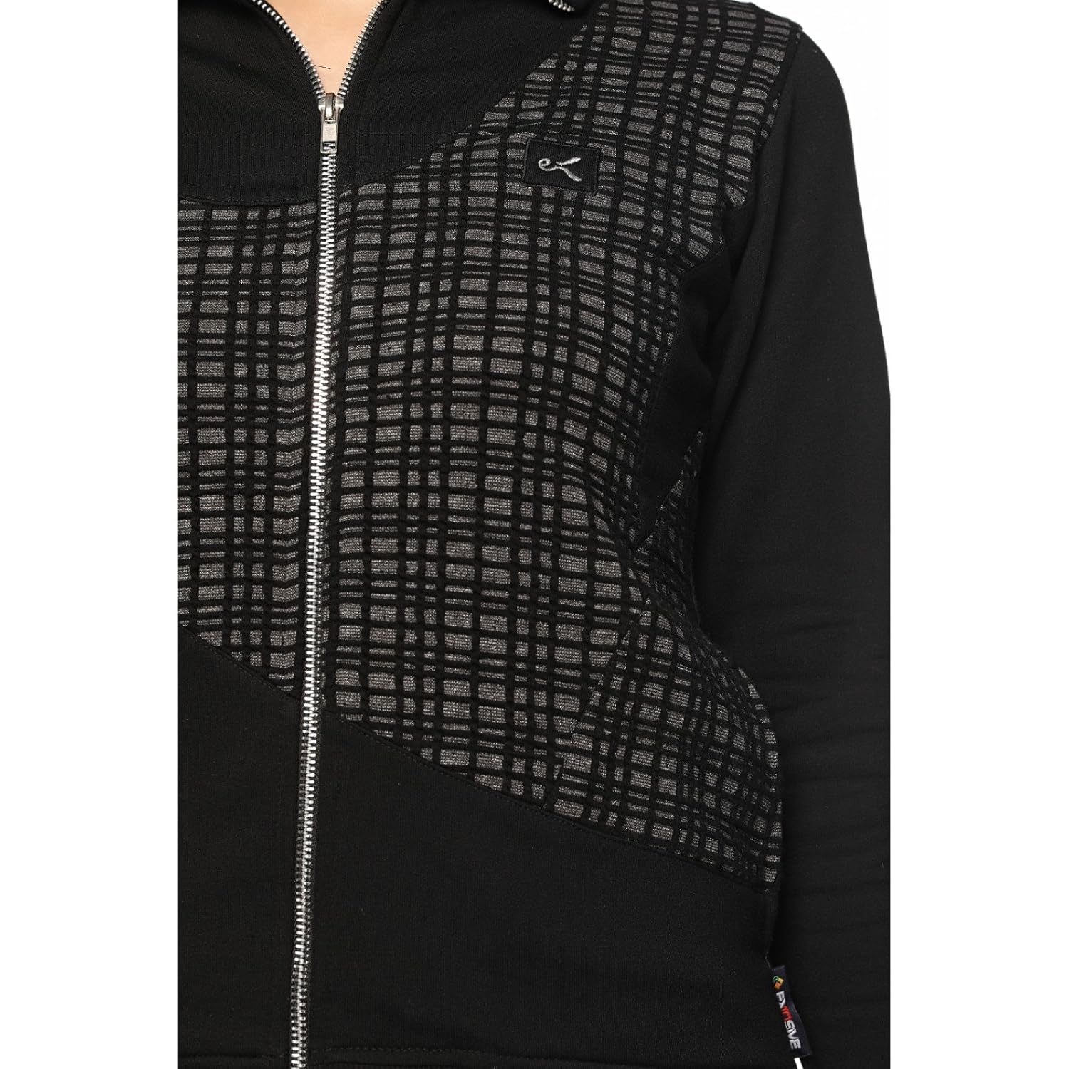 ex10sive fleece black active wear tracksuit