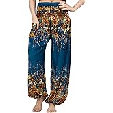 B BANGKOK PANTS Harem Pants Women Yoga Boho Clothes with Pockets