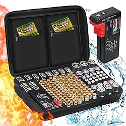 Battery Storage Organiser, ENSOBO Battery Storage