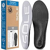 SOLE Active Thin - Orthotic Sport Insoles - Anti Fatigue - Arch Support - Shoe Inserts - Men's Size 7/Women's Size 9