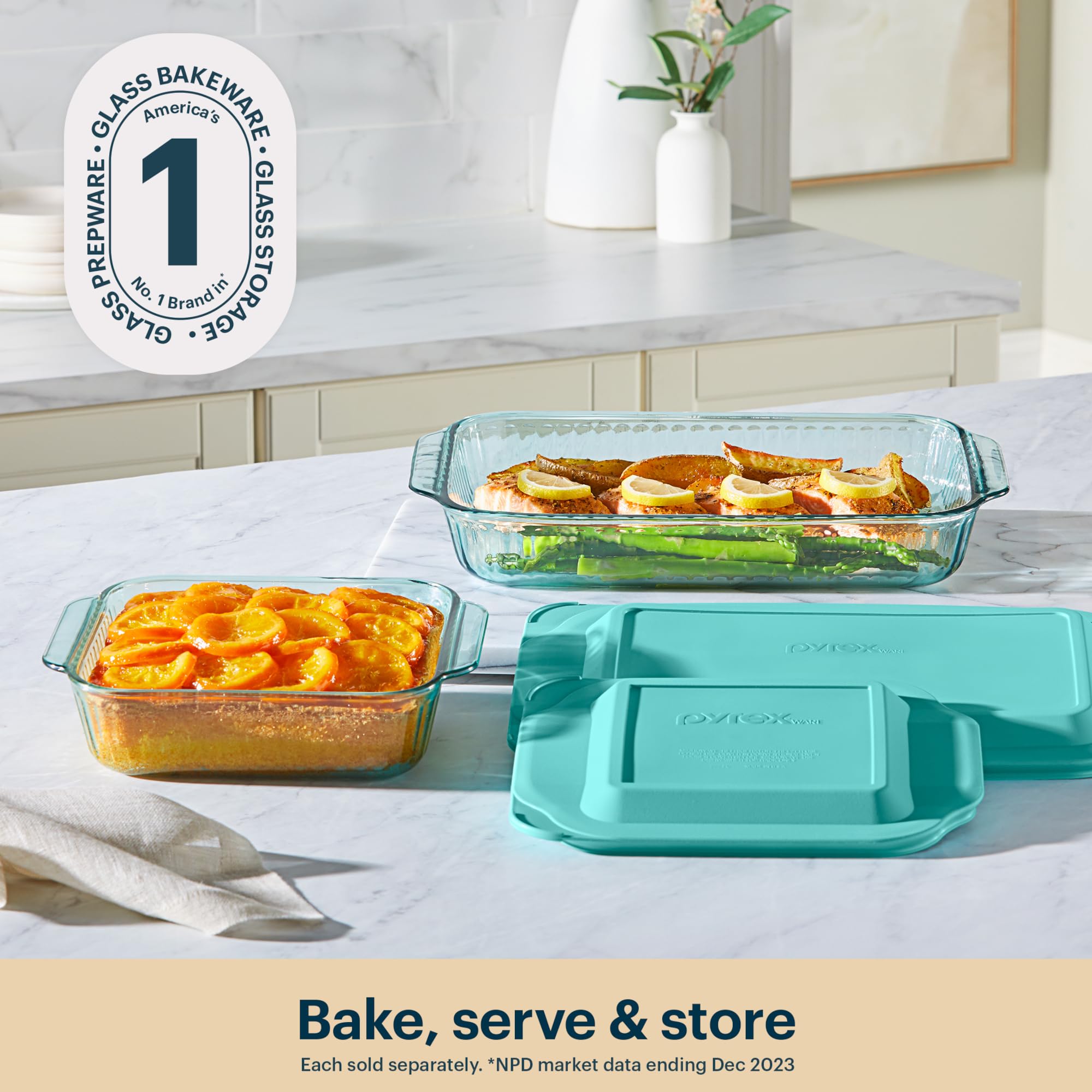 Pyrex Colors Tinted (9