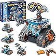 Sillbird Robot Building Kit with Remote Control STEM Gifts for Kids Age 8-12, Coding Robotics Technic Toy Set for Boys' Birth