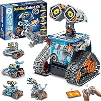 Sillbird Robot Building Kit with Remote Control STEM Gifts for Kids Age 8-12, Coding Robotics Technic Toy Set for Boys' Birth