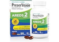 PreserVision AREDS 2 Eye Vitamin & Mineral Supplement, Contains Lutein, Vitamin C, Zeaxanthin, Zinc & Vitamin E, 120 Softgels