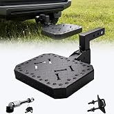 Hitch Step for 2" Hitch Receiver Fits Various SUV Models, with pet Elements | Unique Creative Design, Full Anti-Rust Treatment, 500 LB Load Capacity, Sturdy &amp; Reliable Multifunctional 2-inch Hitch Step