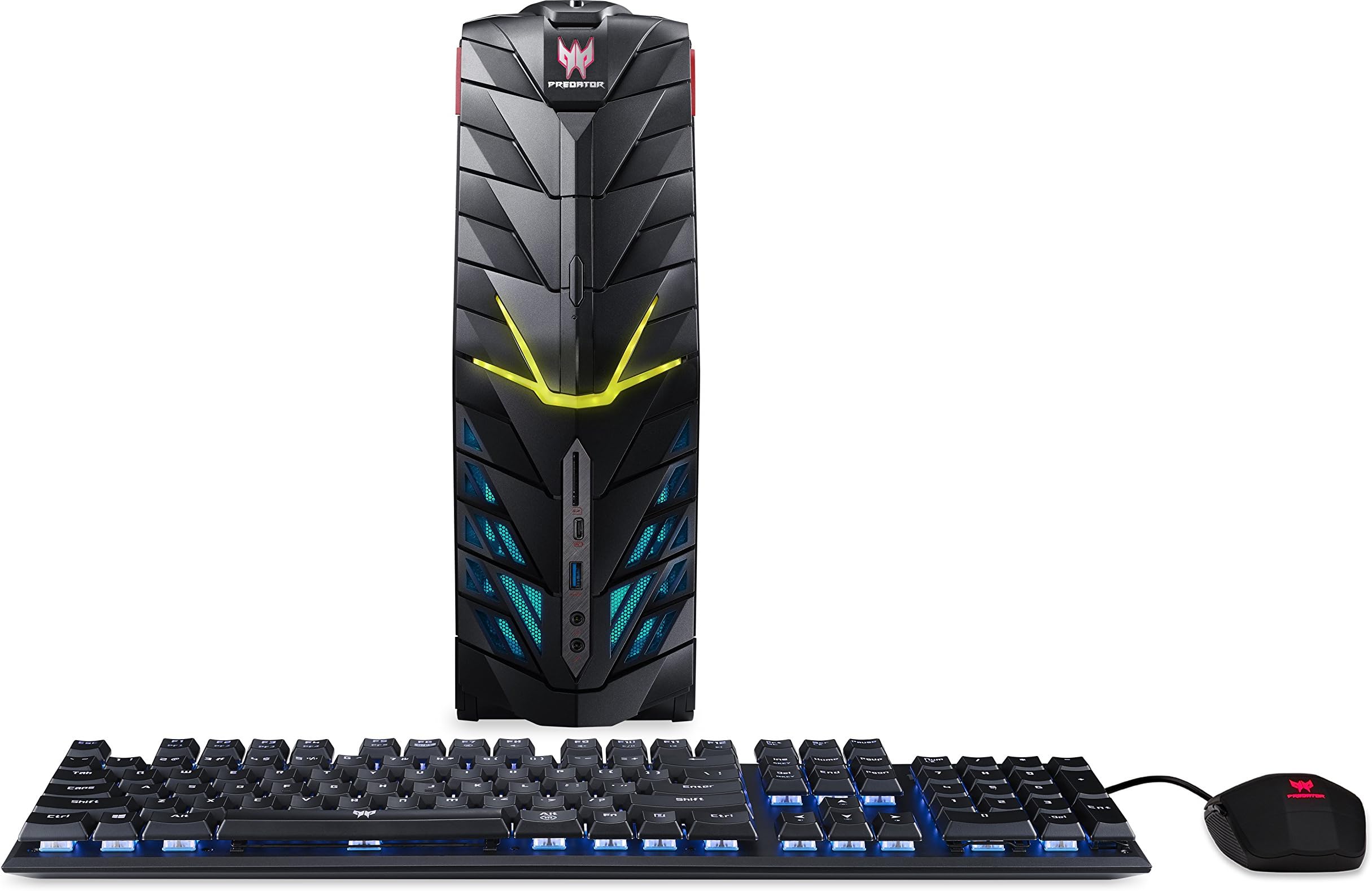 Acer Predator Desktop, Intel i7, NVIDIA GTX 1080, 32GB DDR4, 512GB SSD, 2TB HDD, Win 10, G1-710-70001 Bundle w/Game