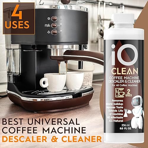 Descaling Solution for All Coffee Machines – 16oz Uses