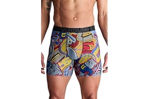Under Armour mens Performance Tech Mesh Graphic 6" Boxer Briefs