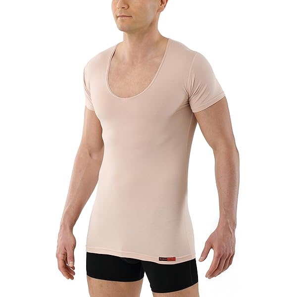 BRIEFING MEN’S UNDER SHIRT ALBERT KREUZ Men's Invisible Crew Neck Business Undershirt