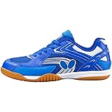 Butterfly mens Athletic Table Tennis Shoes, Blue, 5