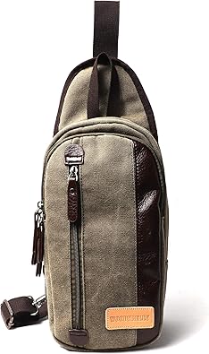 Amazon ボディバッグ メンズ 帆布 Bz1251 Green バッグ スーツケース