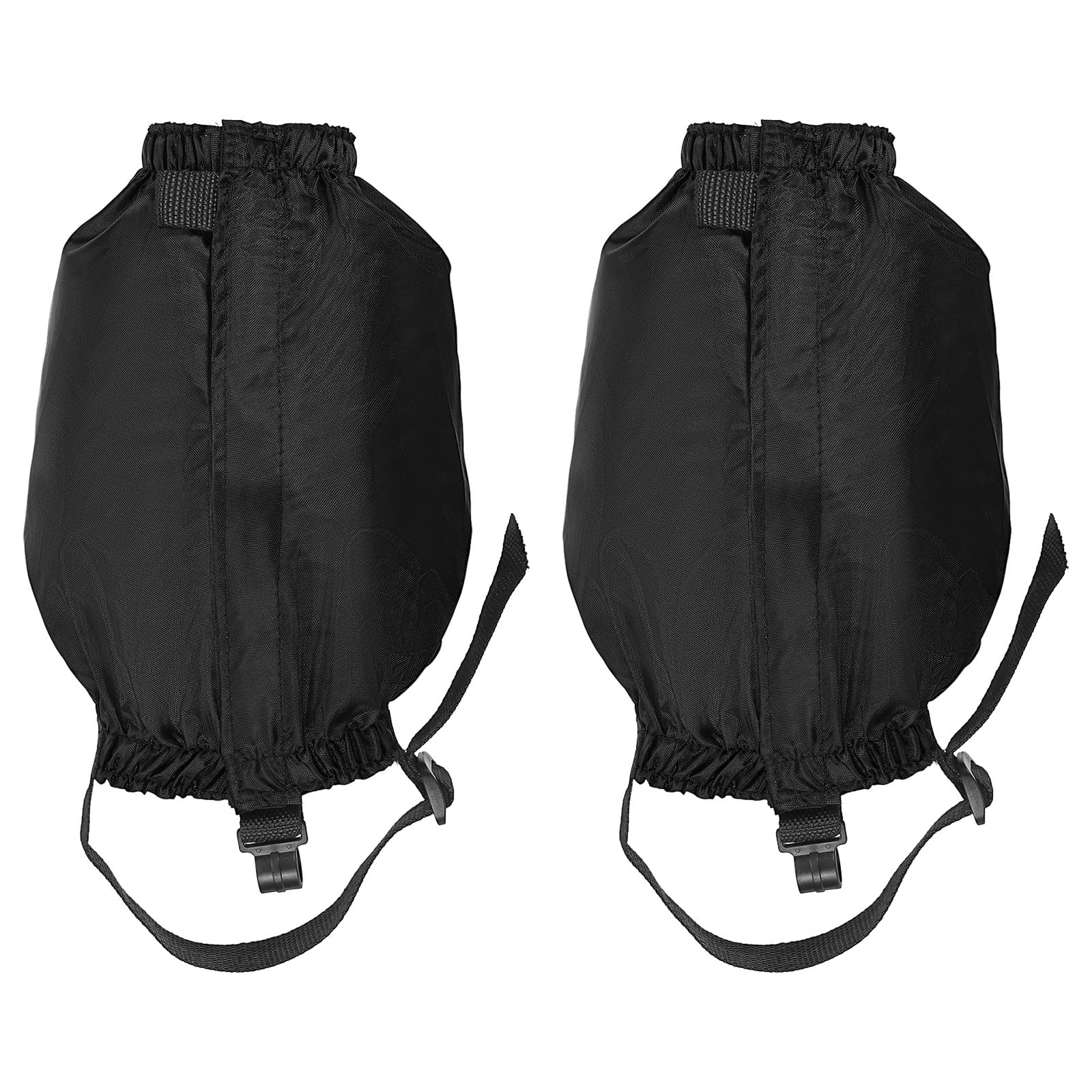 PATIKIL Leg Gaiters, Waterproof Shoe Covers Hiking Gaiters Adjustable Snow Boot Gaiter for Hiking, Walking, Climbing, Black