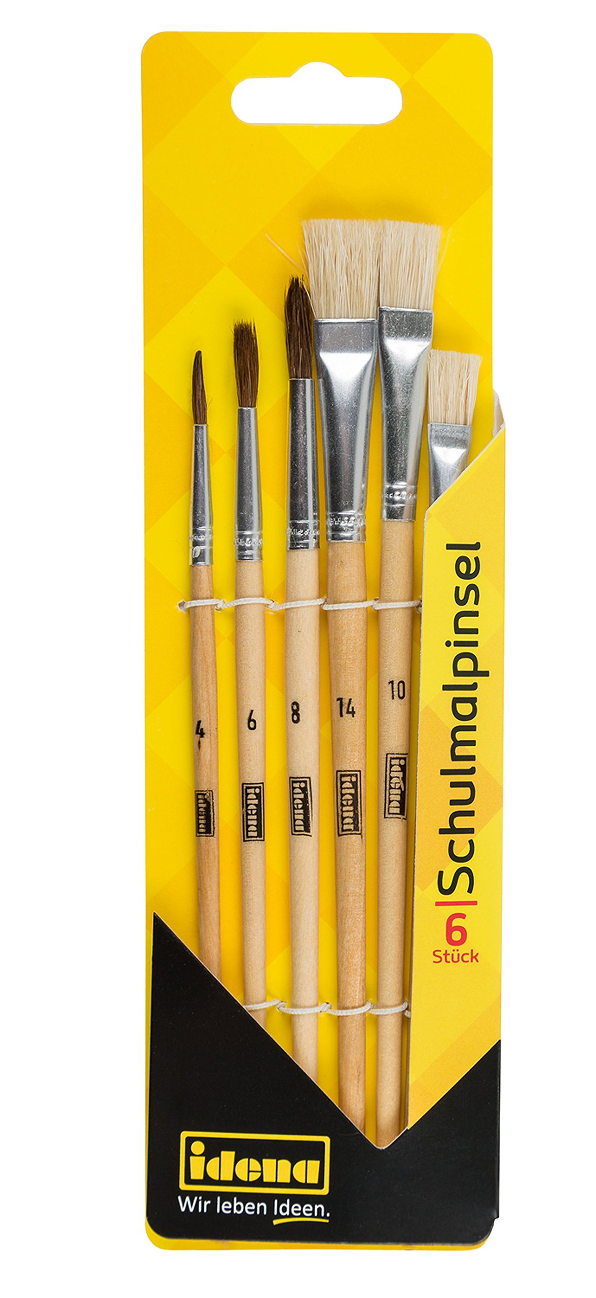 IDENA 622199 Acrylic Colour Set Set of 6