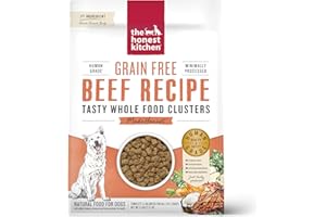 The Honest Kitchen Whole Food Clusters Grain Free Beef Dry Dog Food, 5 lb Bag