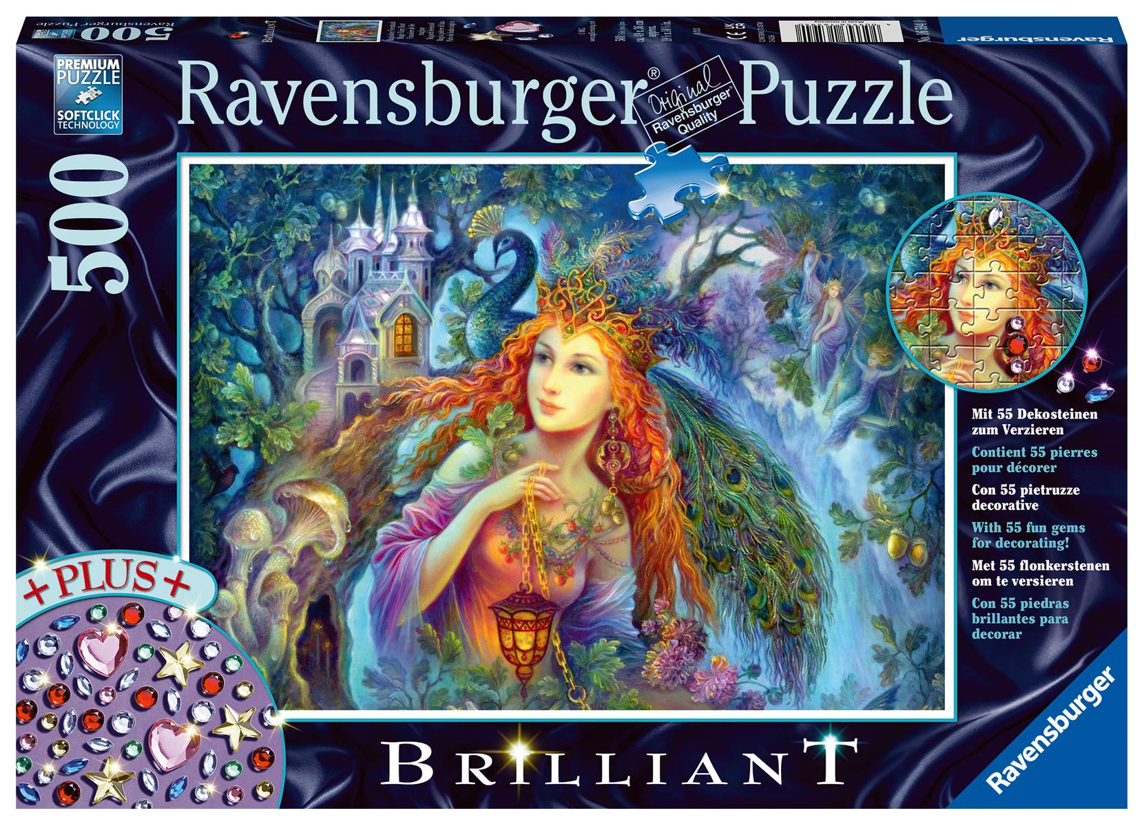 Ravensburger Puzzle Magic Fairy Dust Brilliant Adult Puzzle 500 pieces