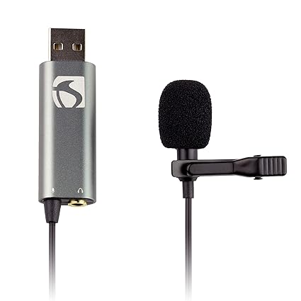 Industry Standard Sound ISSLM420H Lavalier Microphone (Black)