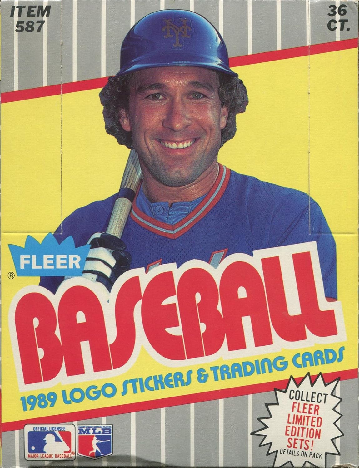 Sports Collectibles 1989 Fleer Baseball Factory Set Sealed Trading Cards