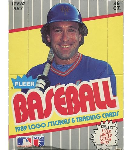 Amazon.com: Lot of 3 1989 Fleer Baseball Wax Packs (45 Cards Total