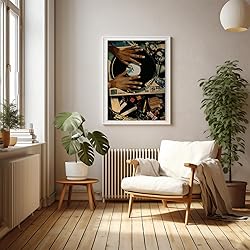 ZHGYGBN Abstract Music & Culture Canvas Wall Art