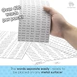 The Magnet Shop TMS Fridge Poetry Magnetic Words Kit 400 Words Original I view 3