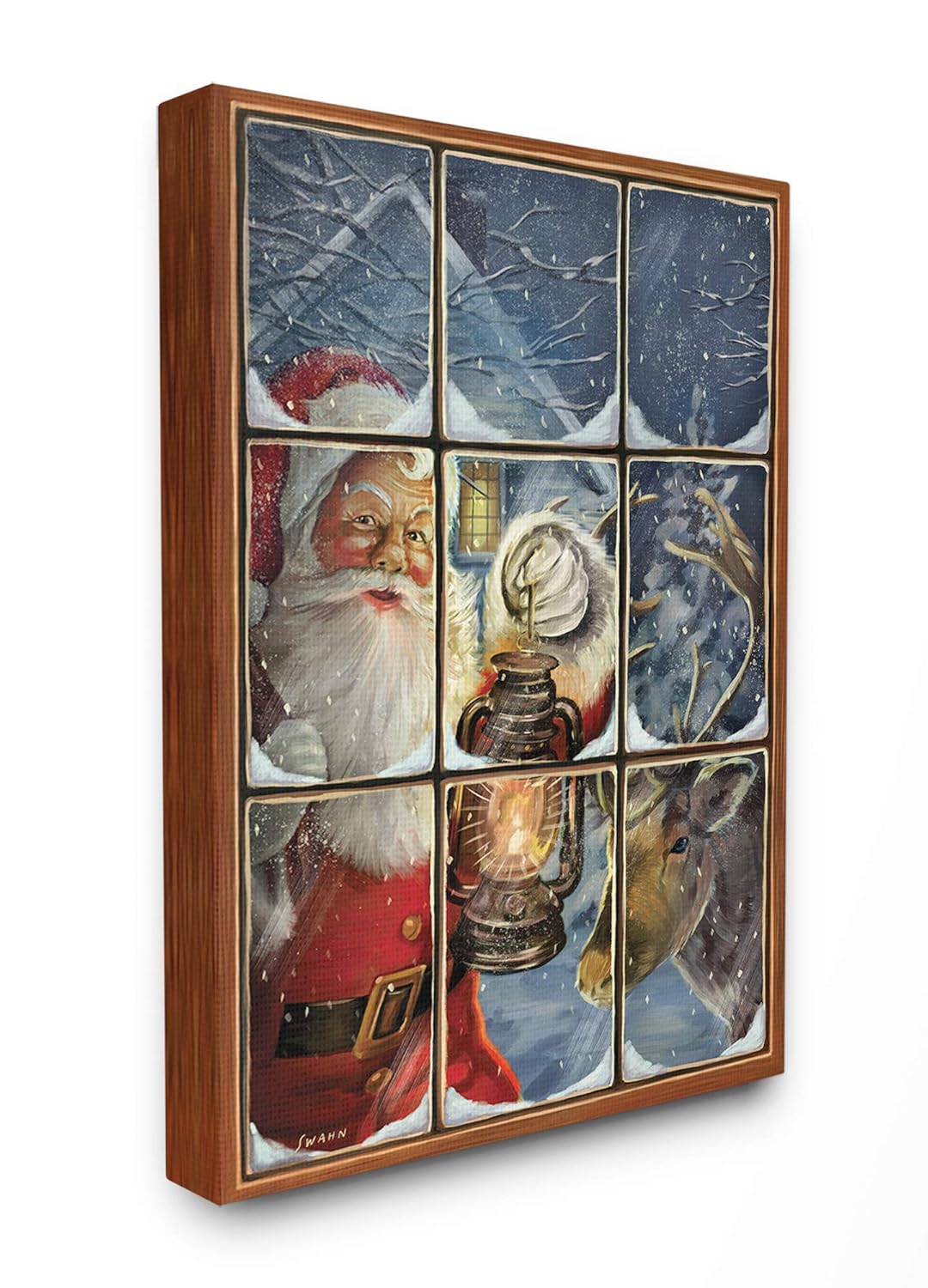 Multicolor The Stupell Home Decor Collection Blue Wood Texture