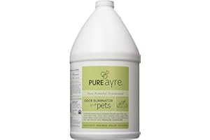 PureAyre – All-Natural Plant-Based Pet Odor Eliminator – Pure, Powerful, and Completely Safe – 1 Gallon
