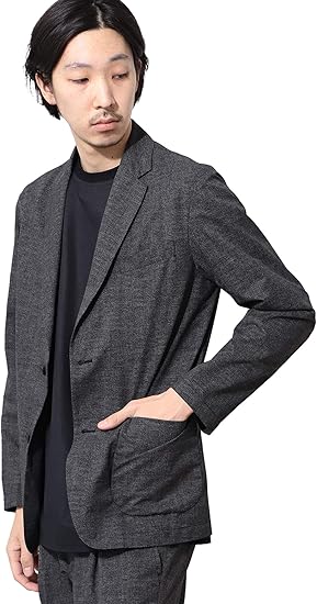 Amazon ビームスライツ Beams Lights テーラードジャケット プリント ポンチ 2b テーラードジャケット メンズ コート ジャケット 通販